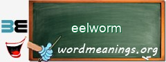 WordMeaning blackboard for eelworm